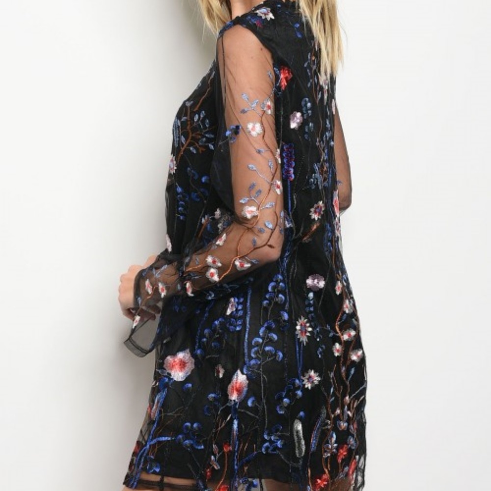 EMBROIDERED DRESS - Picture 2 of 2